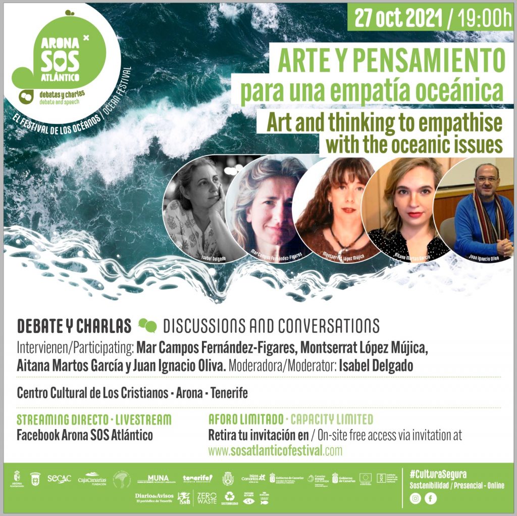 La Red Internacional de Universidades Lectoras en la octava edición del Festival Arona SOS Atlántico, “El Festival de los Océanos”.