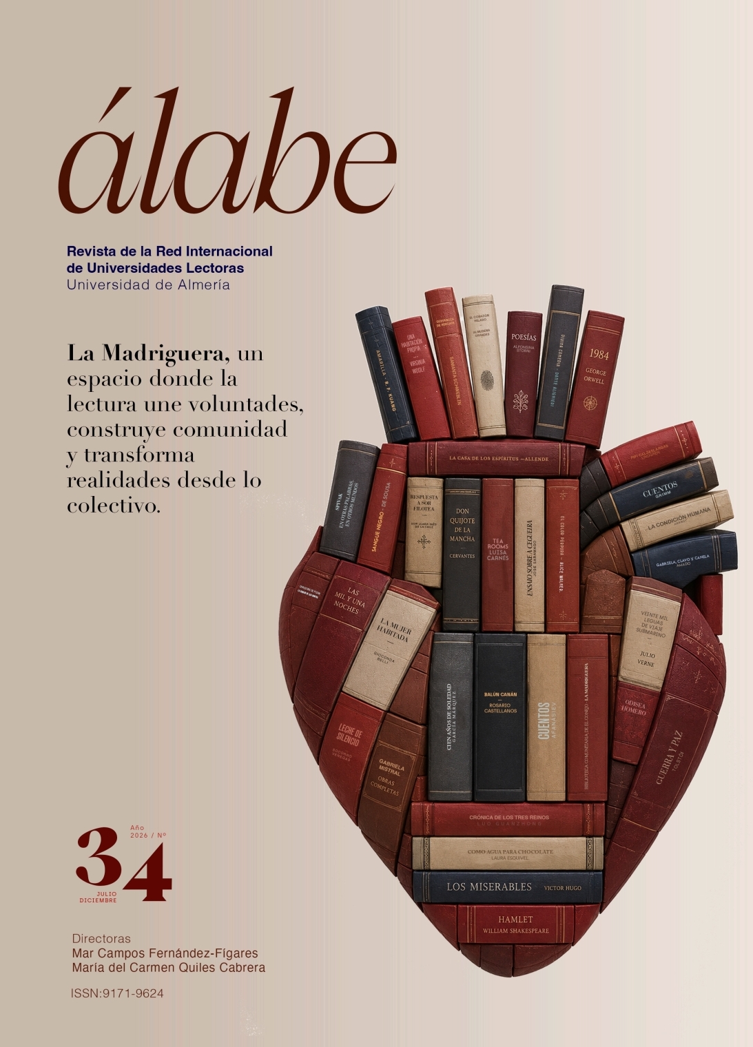📚✨ ¡Ya está aquí el nuevo número de Álabe! Nº 34 · Julio–Diciembre 2026