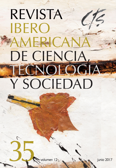 Revista Iberoamericana CTS Volumen 12 - Número 35